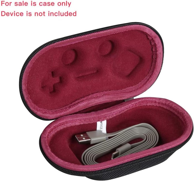Hermitshell حافظة سفر صلبة لجهاز التحكم 8Bitdo Sn30 Pro بلوتوث (SN30PRO-GB) - Image 3